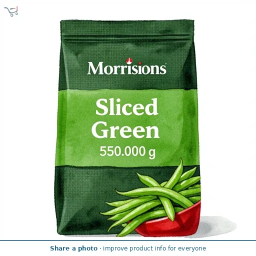 Morrisons Sliced Green Beans 550g