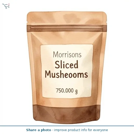Morrisons Sliced Mushrooms  750g