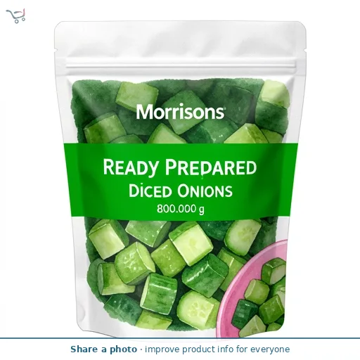 Morrisons Ready Prepared Diced Onions 800g
