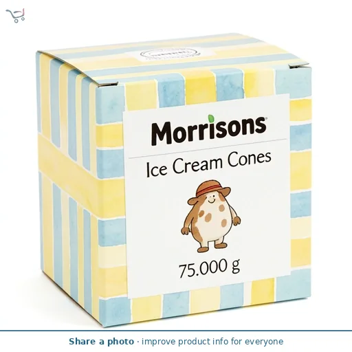 Morrisons Ice Cream Cones 75g
