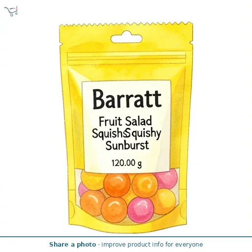 Barratt Fruit Salad Squishy Sunburst 120g