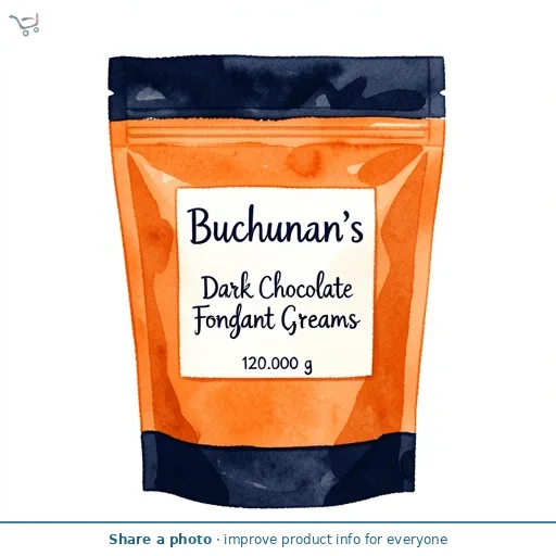 Buchanan's Dark Chocolate Fondant Ginger Creams  120g