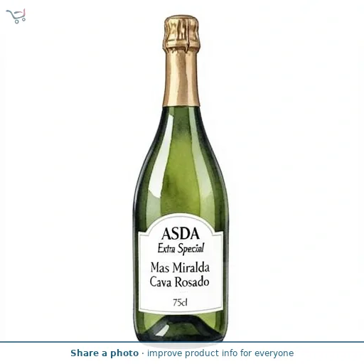 Exceptional By Asda Cava Rosado 75cl