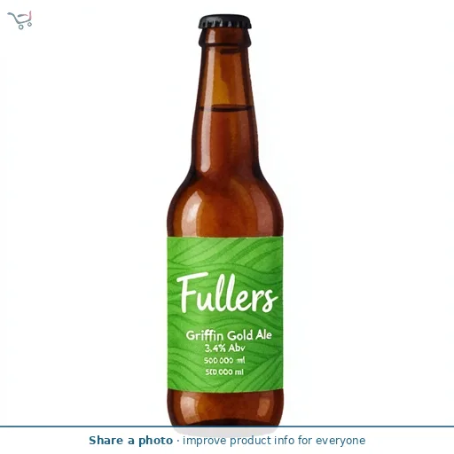 Fullers Griffin Gold Ale  3.4% Abv 500ml