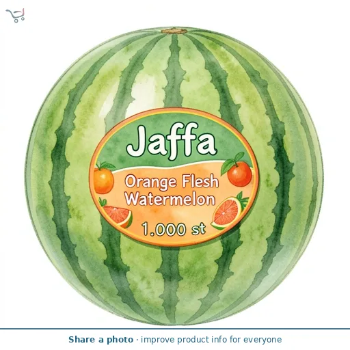 Jaffa Orange Flesh Watermelon