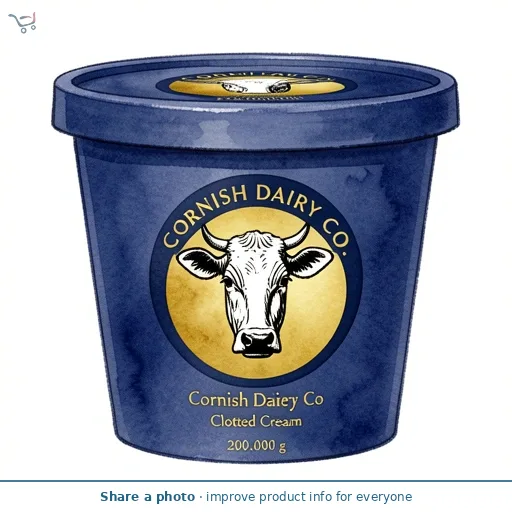 Cornish Dairy Co Cornish Clotted Cream 200g 