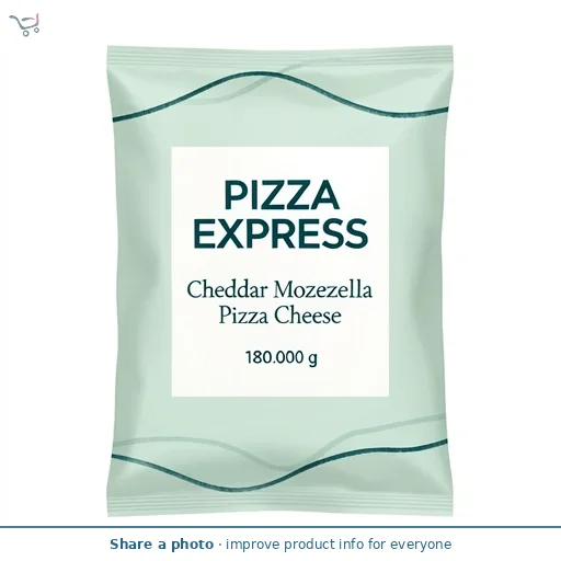 Pizza Express Cheddar Mozzarella Pizza Cheese 180g