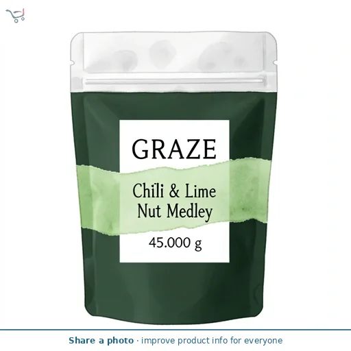 Graze Chilli & Lime Nut Medley 45g