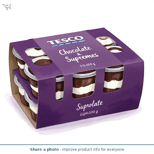 Tesco Chocolate Supremes 6 x 85g
