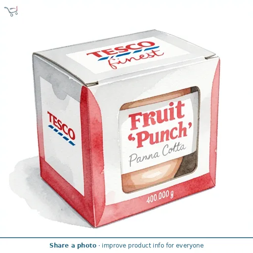 Tesco Finest Fruit 'Punch' Panna Cotta 400g