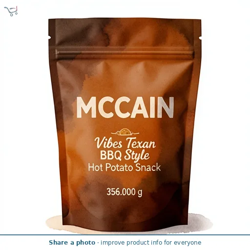 McCain Vibes Texan BBQ Style Hot Potato Snack 356g