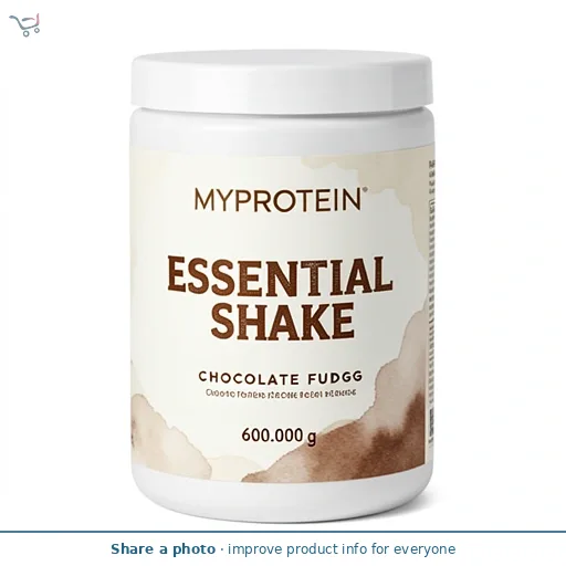 Myprotein Essential Shake, Chocolate Fudge, 600g