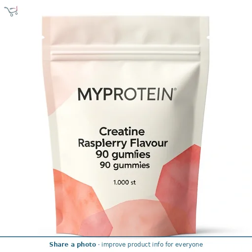 Myprotein Creatine Raspberry Flavour 90 gummies
