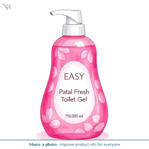 Easy Petal Fresh Toilet Gel 750ml