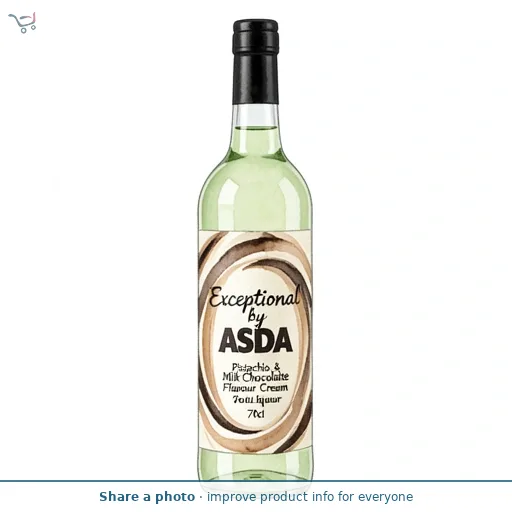 Exceptional by ASDA Exceptional by  Pistachio & Milk Chocolate Flavour Cream Liqueur 70cl
