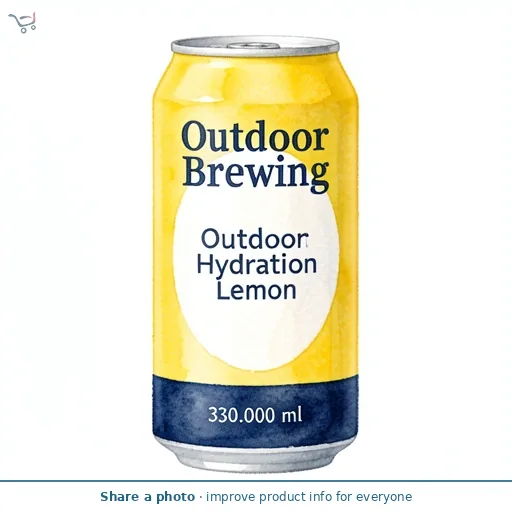 Outdoor Hydration Lemon