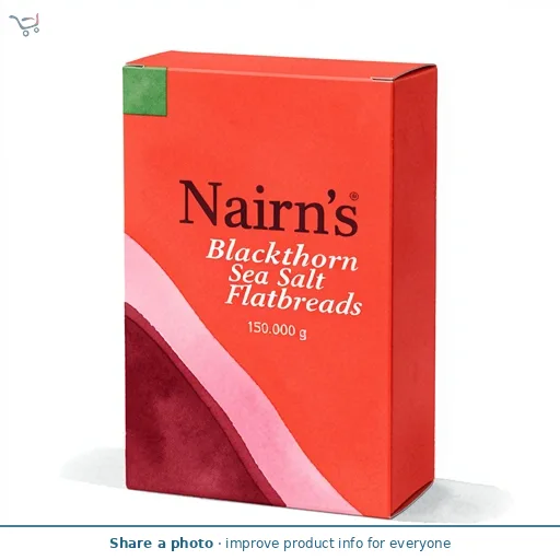 Nairn's Blackthorn Sea Salt Flatbreads