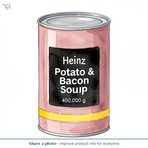 Heinz Potato & Bacon Soup 400g