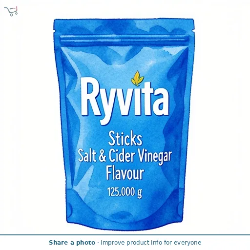 Ryvita Sticks Salt & Cider Vinegar Flavour