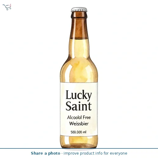 Lucky Saint Alcohol Free German Weissbier