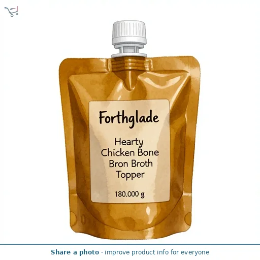 Forthglade Hearty Chicken Bone Broth Topper