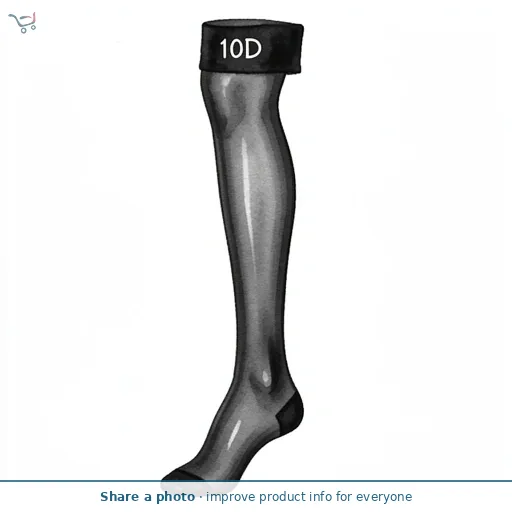 10D 3PP Tights Black XL
