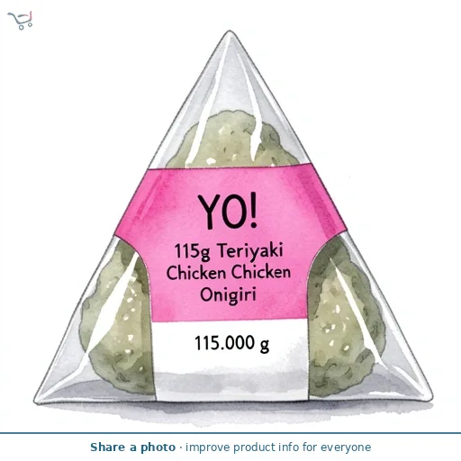 YO! 115g Teriyaki Chicken Onigiri