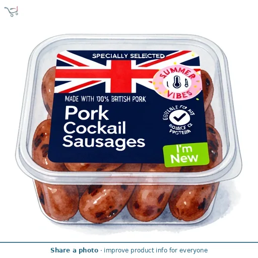 Pork Cocktail Sausages