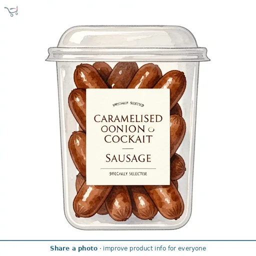 Caramelised Onion Cocktail Sausage