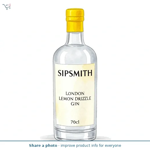 Sipsmith London Lemon Drizzle Gin 70cl