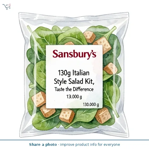 Sainsbury's 130g Italian Style Salad Kit, Taste the Difference
