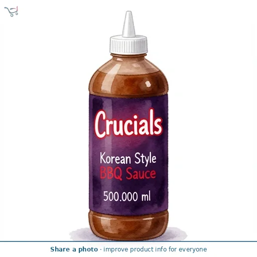 Crucials Korean Style BBQ Sauce 500ml