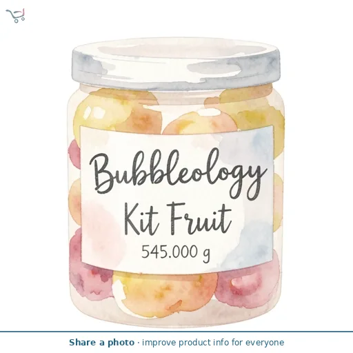 Bubbleology Kit Fruit 545g