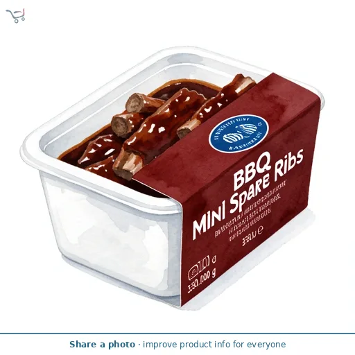 ASDA BBQ Mini Spare Ribs 330g