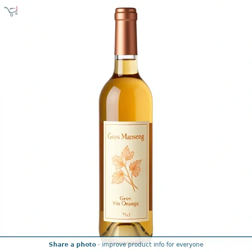 Gros Manseng Gros Manseng Vin Orange 75cl