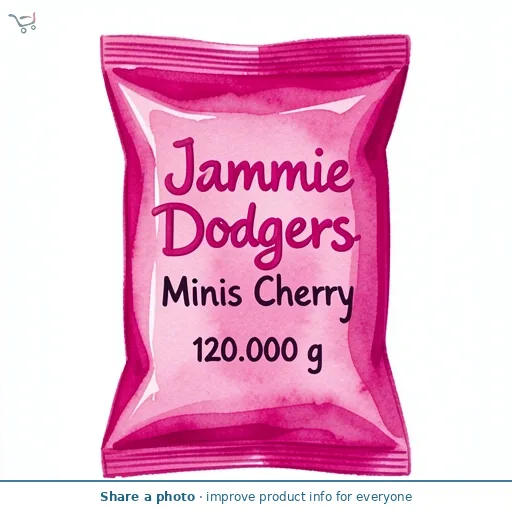 Jammie Dodgers Minis Cherry 6 x 20g