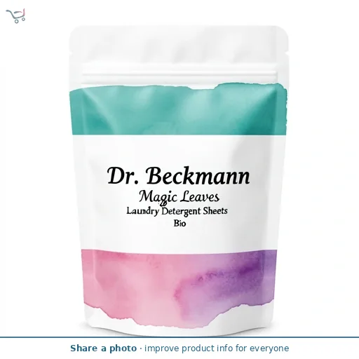 Dr Beckmann Magic Leaves Laundry Detergent Sheets Bio