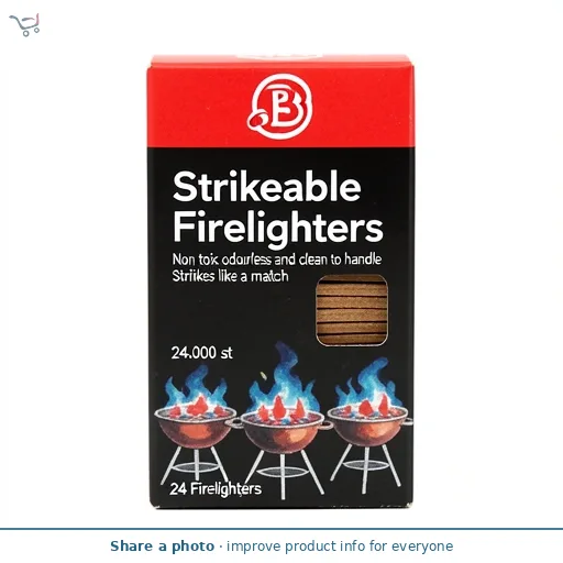 Bar-Be-Quick Strikeable Firelighters 24 Pack