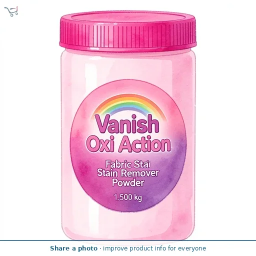 Vanish Oxi Action Fabric Stain Remover Powder 1.5 kg
