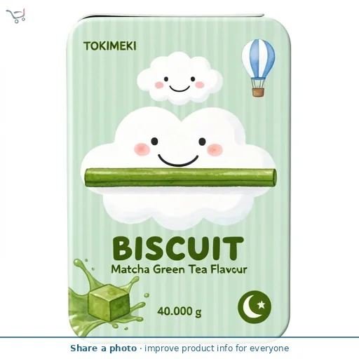 Tokimeki Biscuit Stick Matcha Green Tea Flavour 40g