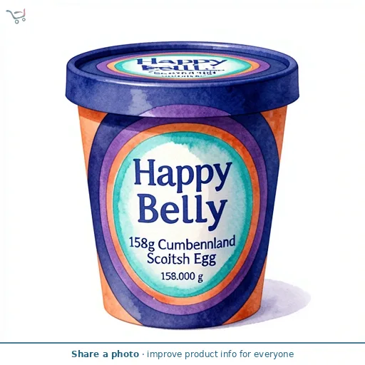 Happy Belly 158g Cumberland Scotch Egg