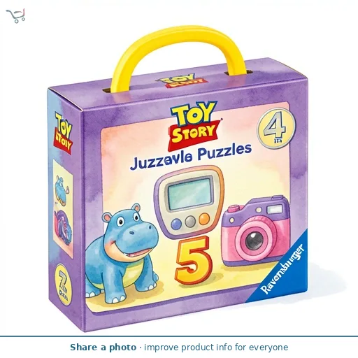 Ravensburger Toy Story 5, 4 in a Box Jigsaw Puzzles
