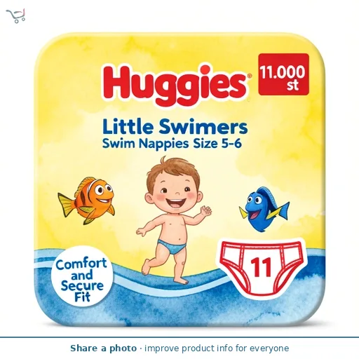 Huggies Little Swimmers Swim Nappies Size 5-6