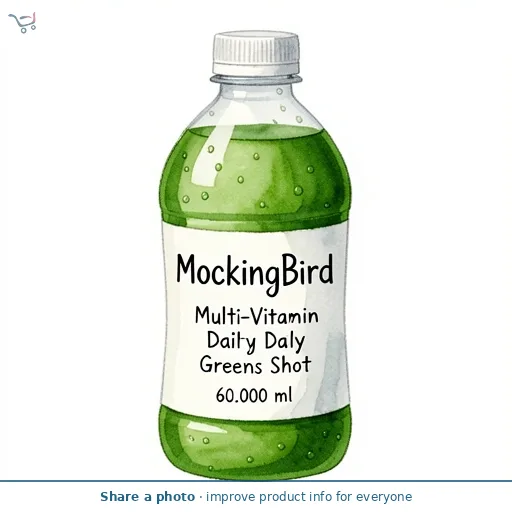 Mockingbird Multi-Vitamin Daily Greens Shot 