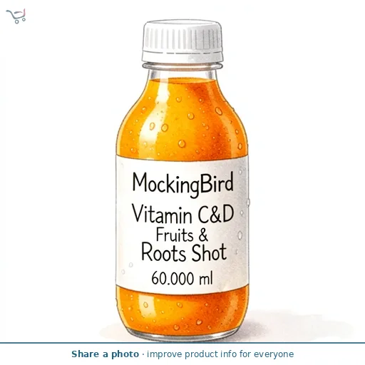 Mockingbird Vitamin C&D Fruits & Roots Shot 