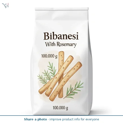 Bibanesi Breadsticks With Rosemary 100g
