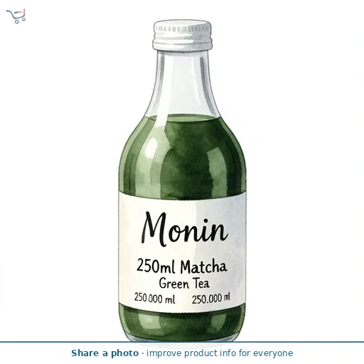 Monin 250ml Matcha Green Tea
