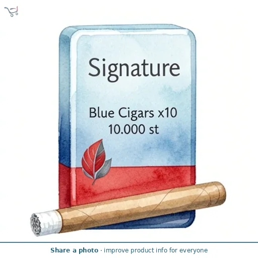 Signature Blue Cigars x10