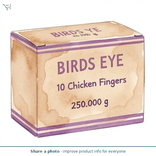Birds Eye 10 Chicken Fingers 250G
