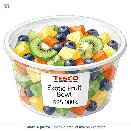 TESCO Exotic Fruit Bowl 425g